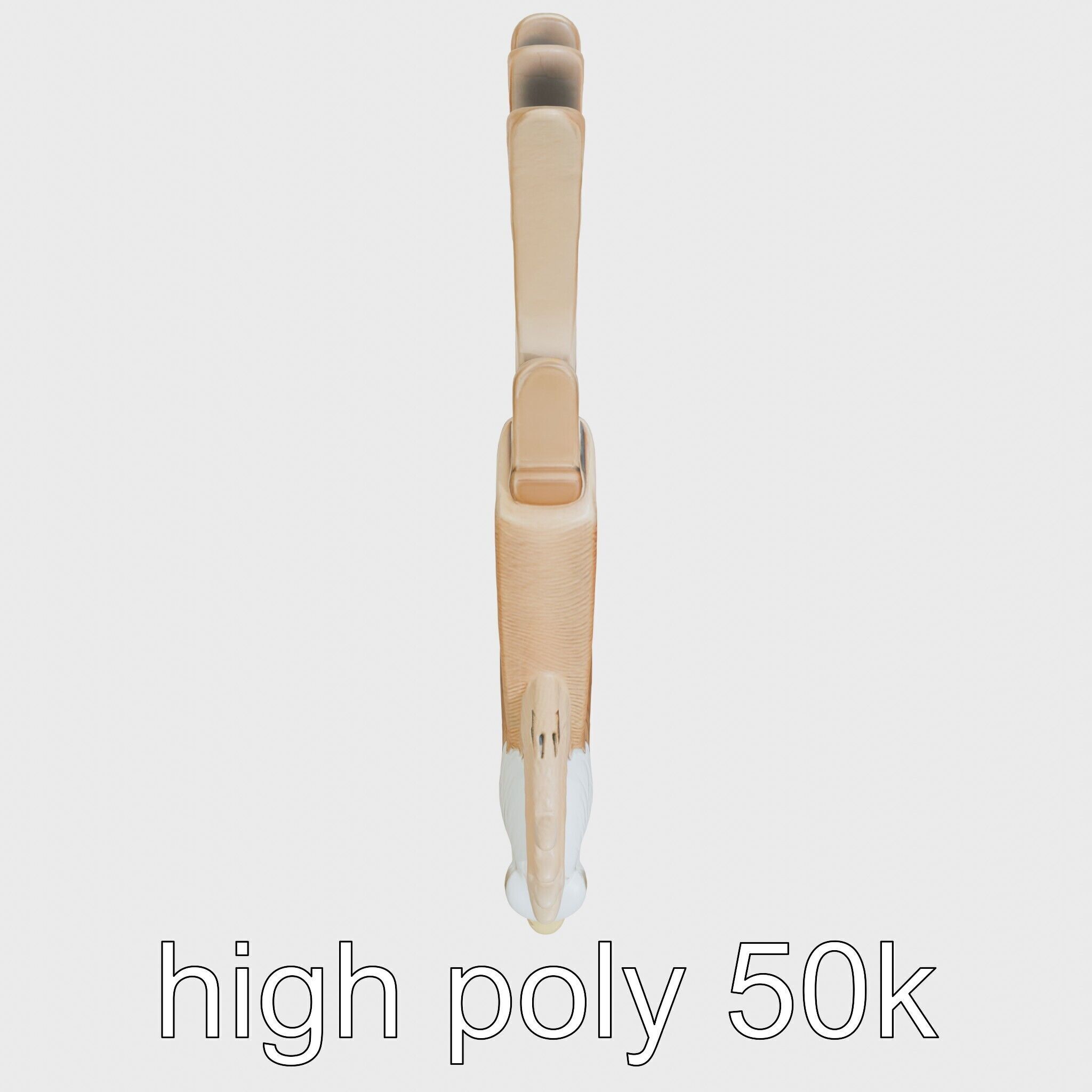 Majestic Eagle in Flight Statue Symbolizing Freedom and Majesty Low-poly 3D model_23