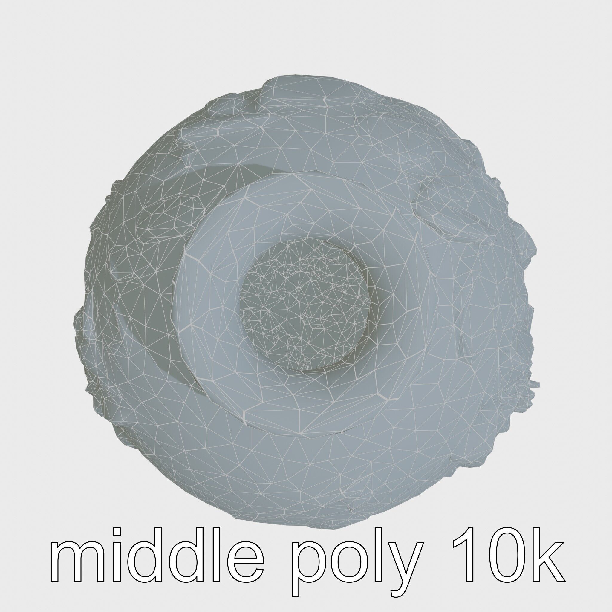 Timeless Floral Vase with Botanical Motifs Low-poly 3D model_27