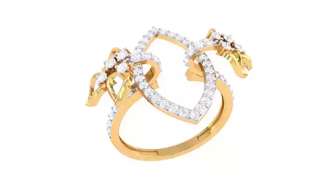  Women Ring MTL 3dm STL OBJ FBX Details