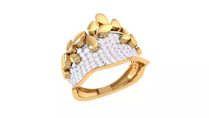  Women Ring MTL 3dm STL OBJ FBX Details