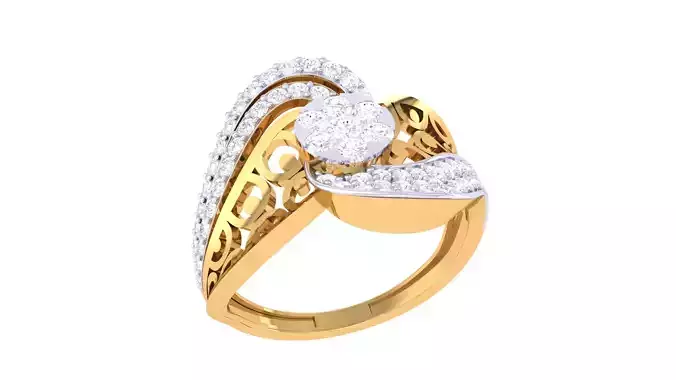  Women Ring MTL 3dm STL OBJ FBX Details