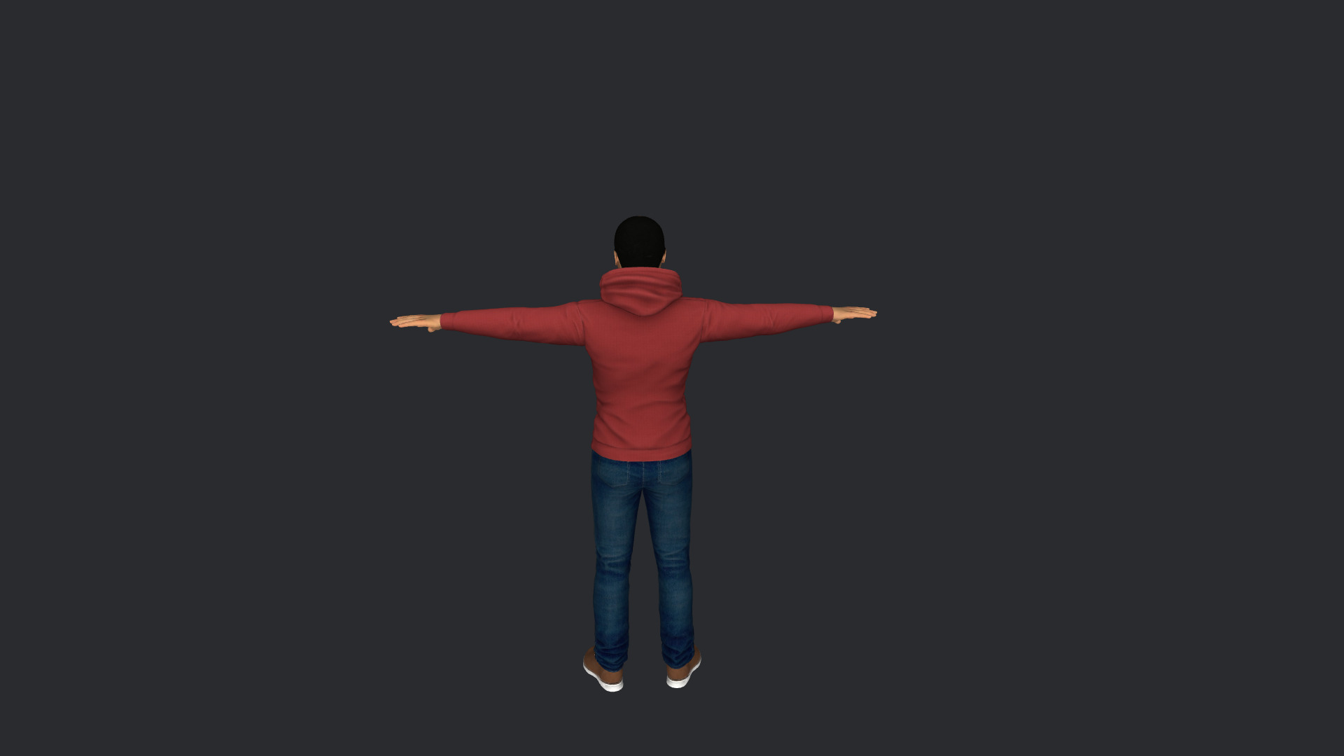 Ice Cube Hyper Realistic Full Body Fully Rigged 3D Character Low-poly 3D model_4