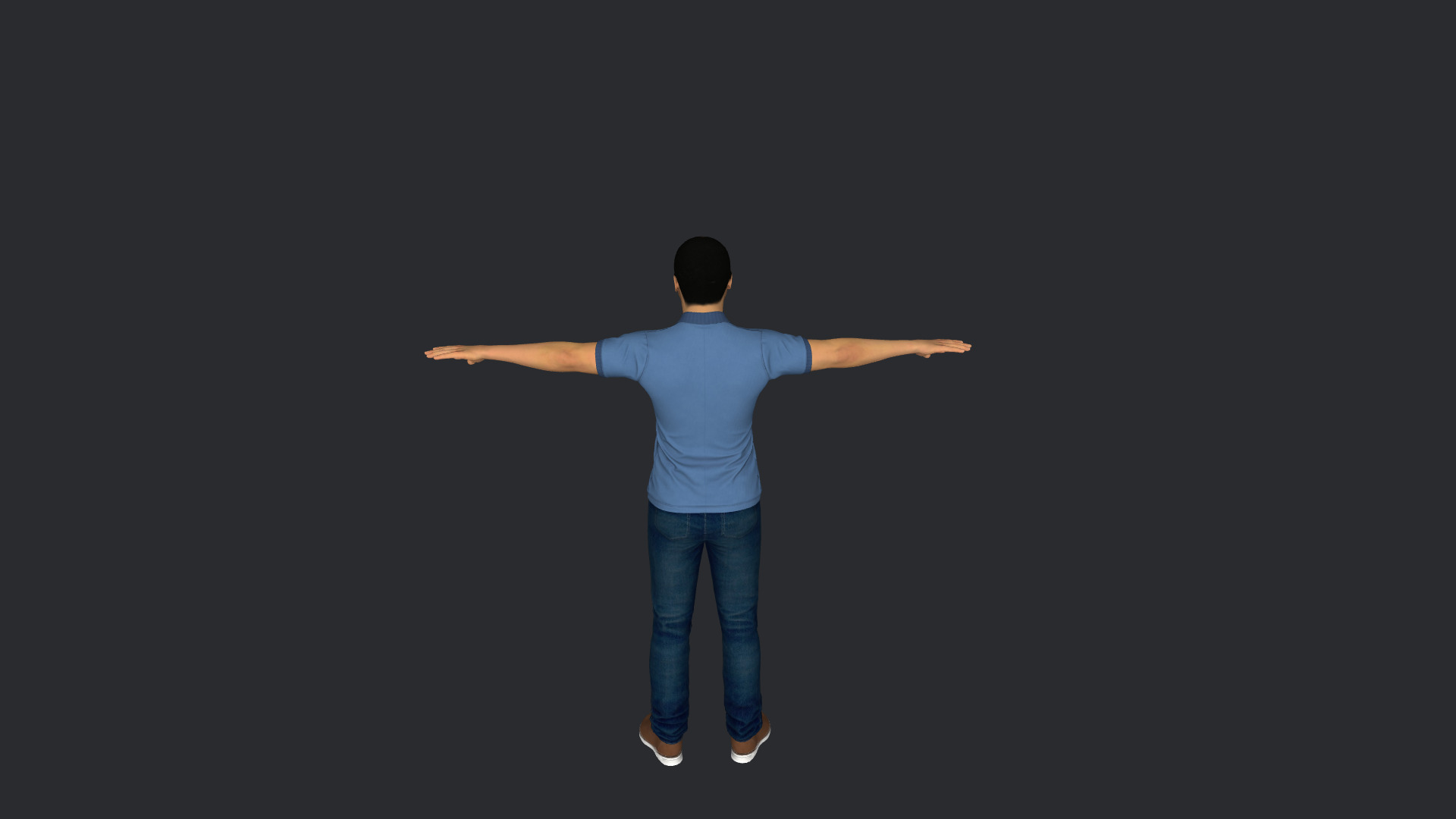 Ice Cube Hyper Realistic Full Body Fully Rigged 3D Character Low-poly 3D model_9