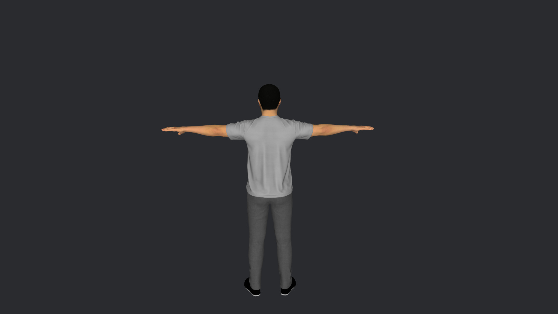 Ice Cube Hyper Realistic Full Body Fully Rigged 3D Character Low-poly 3D model_15