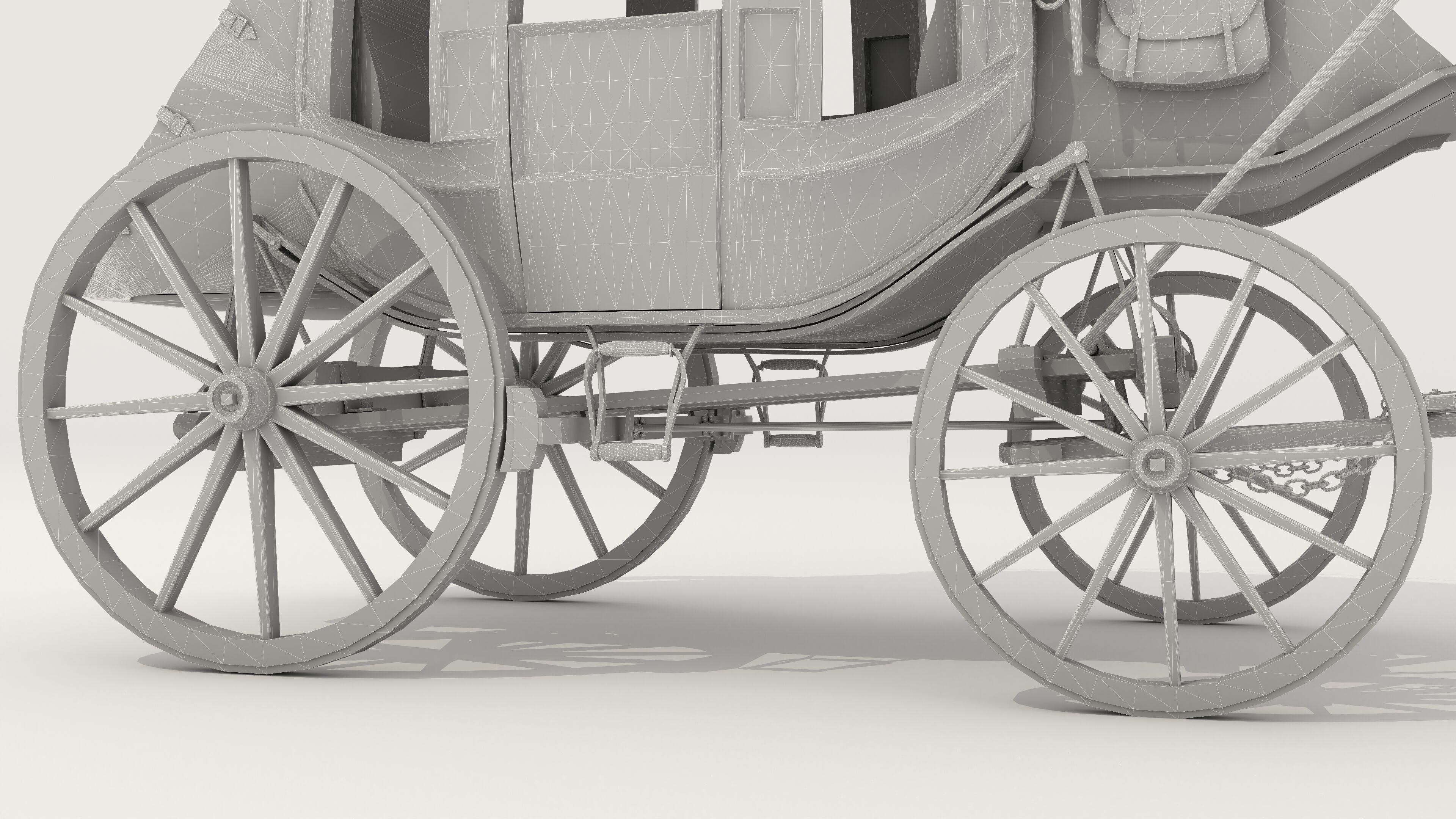 Horse Carriage 2 - 4K 3D model_25
