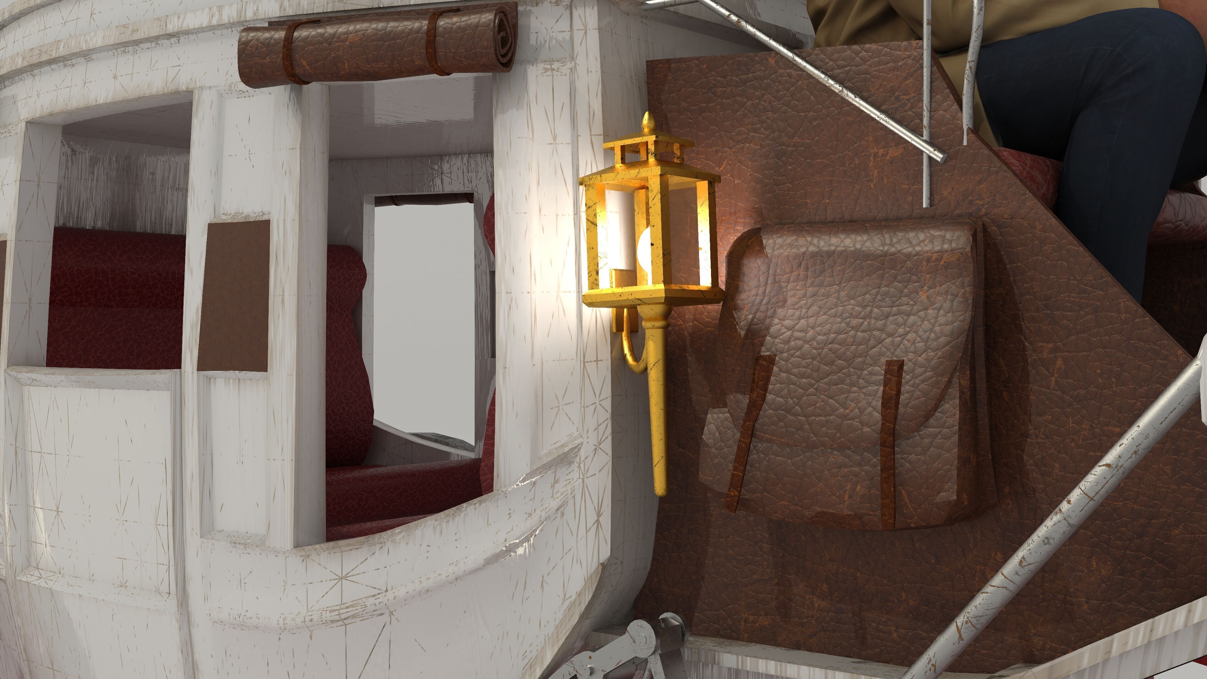 Horse Carriage 2 - 4K 3D model_6