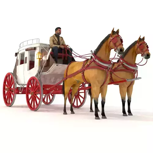 Horse Carriage 2 - 4K