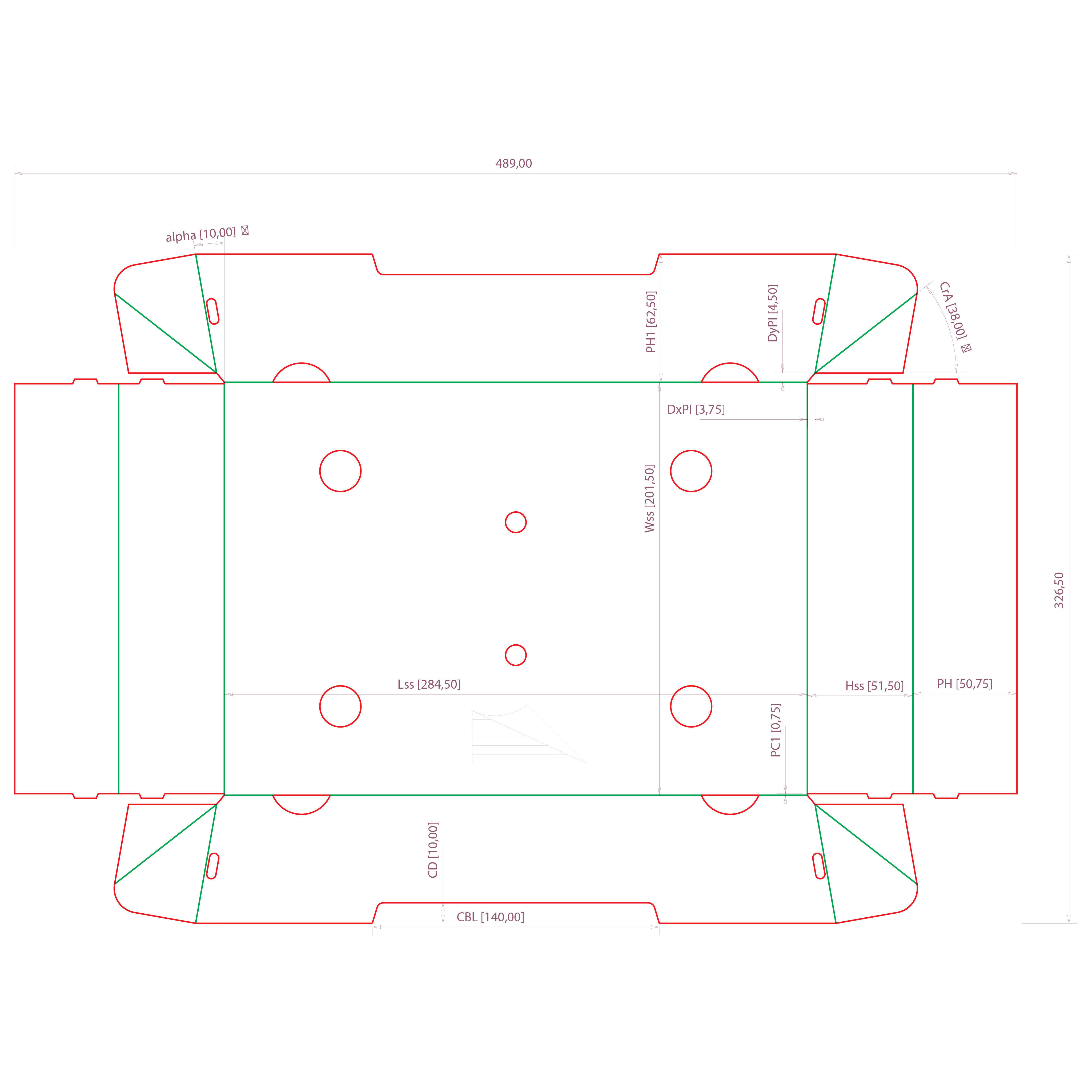 Cardboard Retail Display Tray for Product Packaging Merchandise Texture_10