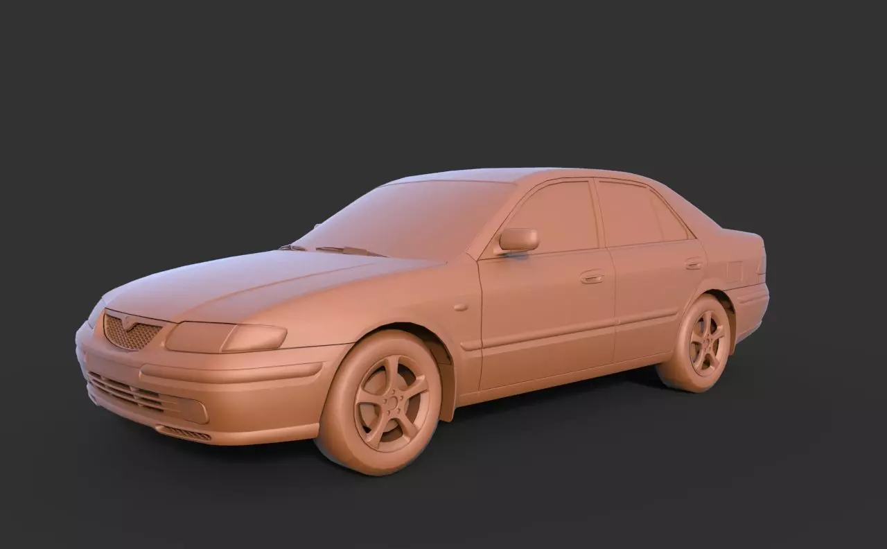Mazda 626 3D print model_0