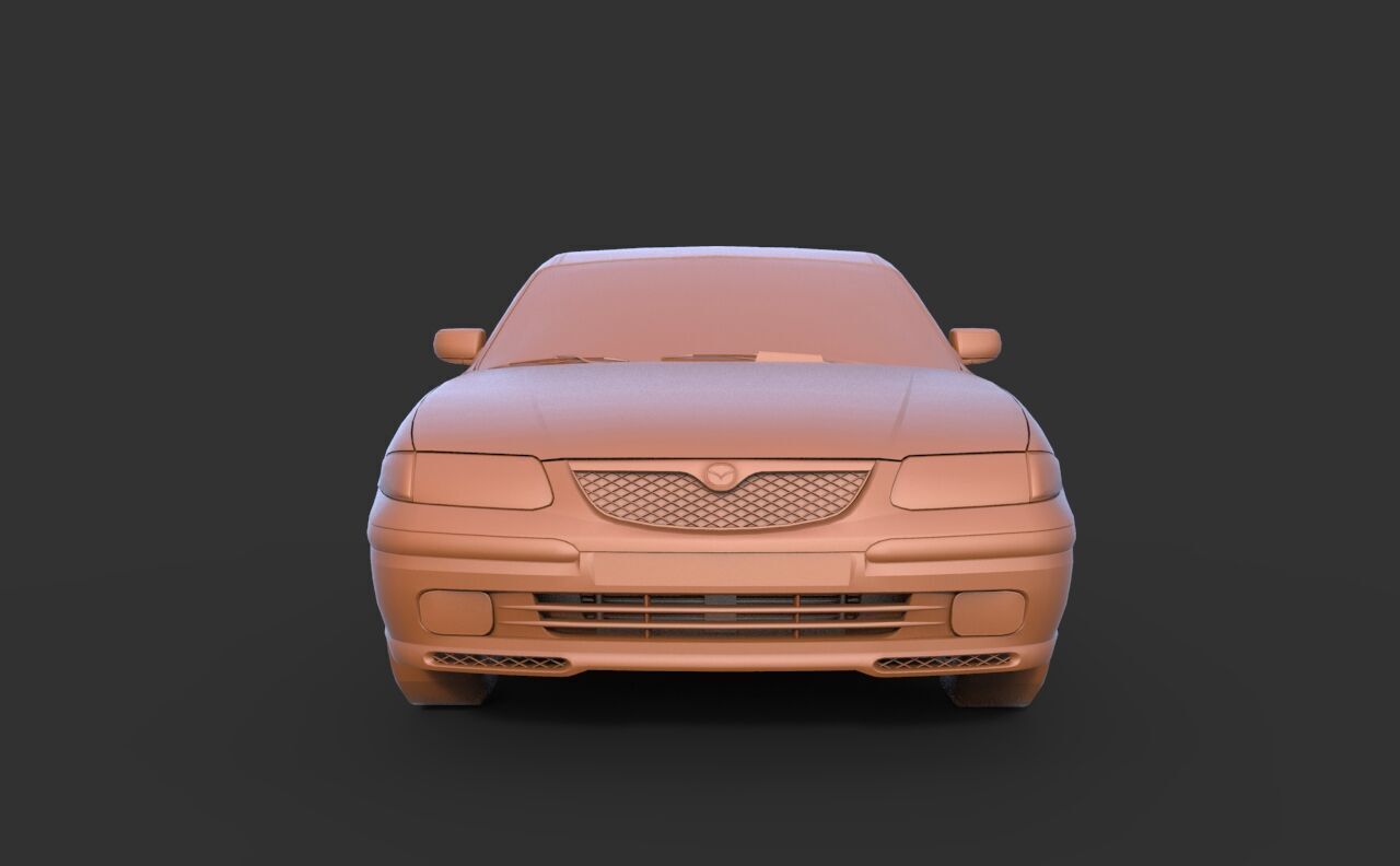 Mazda 626 3D print model_1