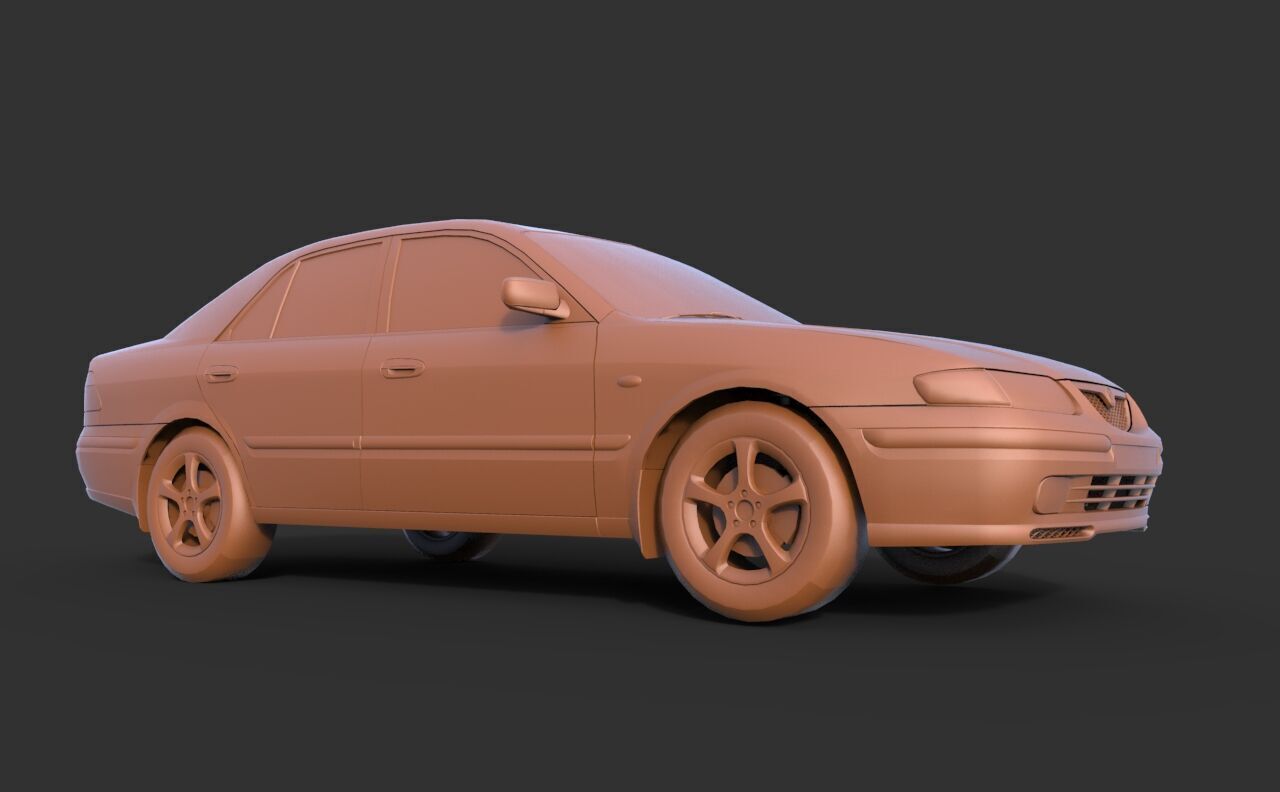 Mazda 626 3D print model_2