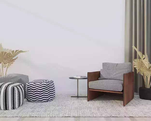 Interior Living room scene 