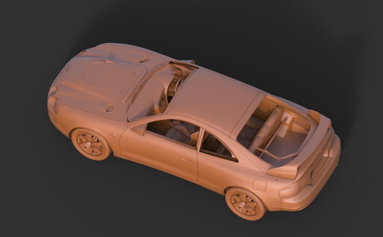 Toyota Celica ST205 3D print model_5