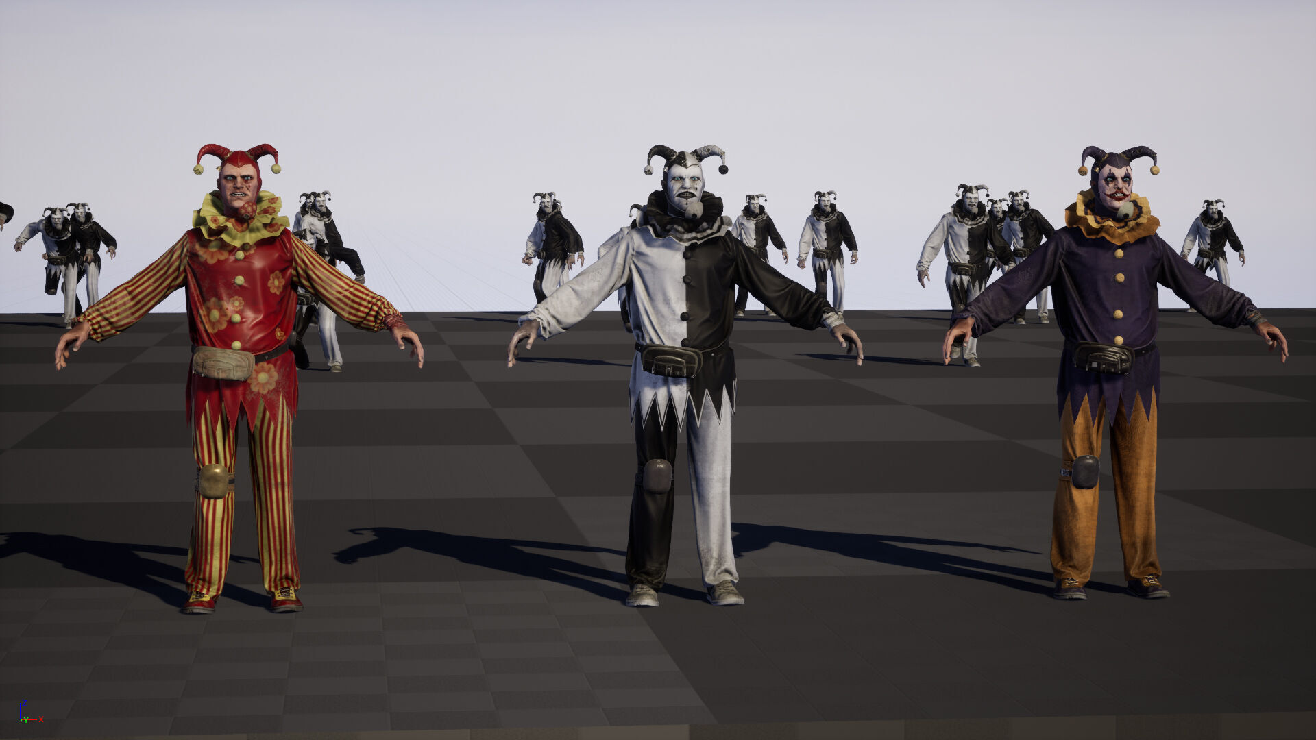 ClownManiac Low-poly 3D model_26