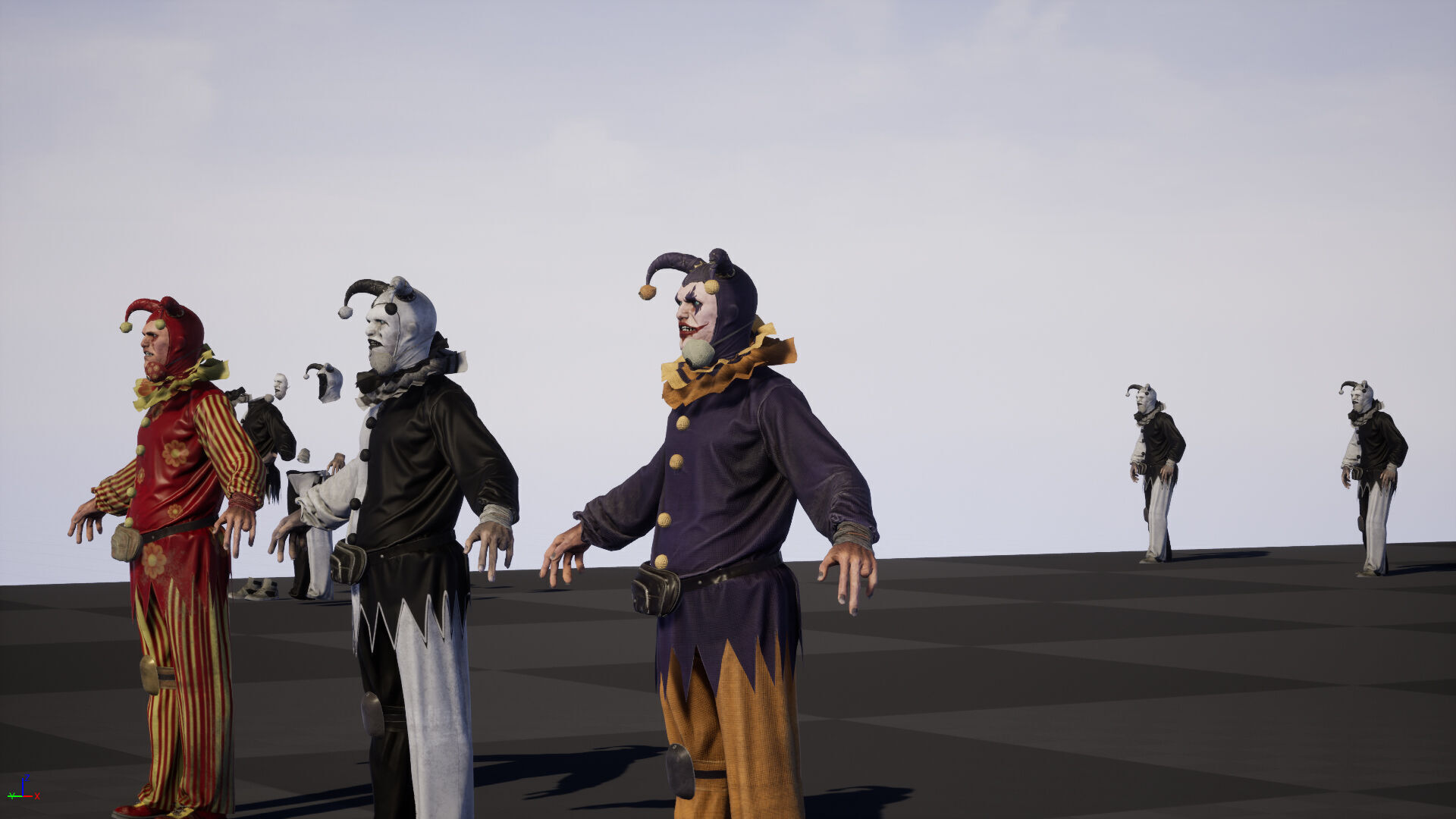 ClownManiac Low-poly 3D model_27
