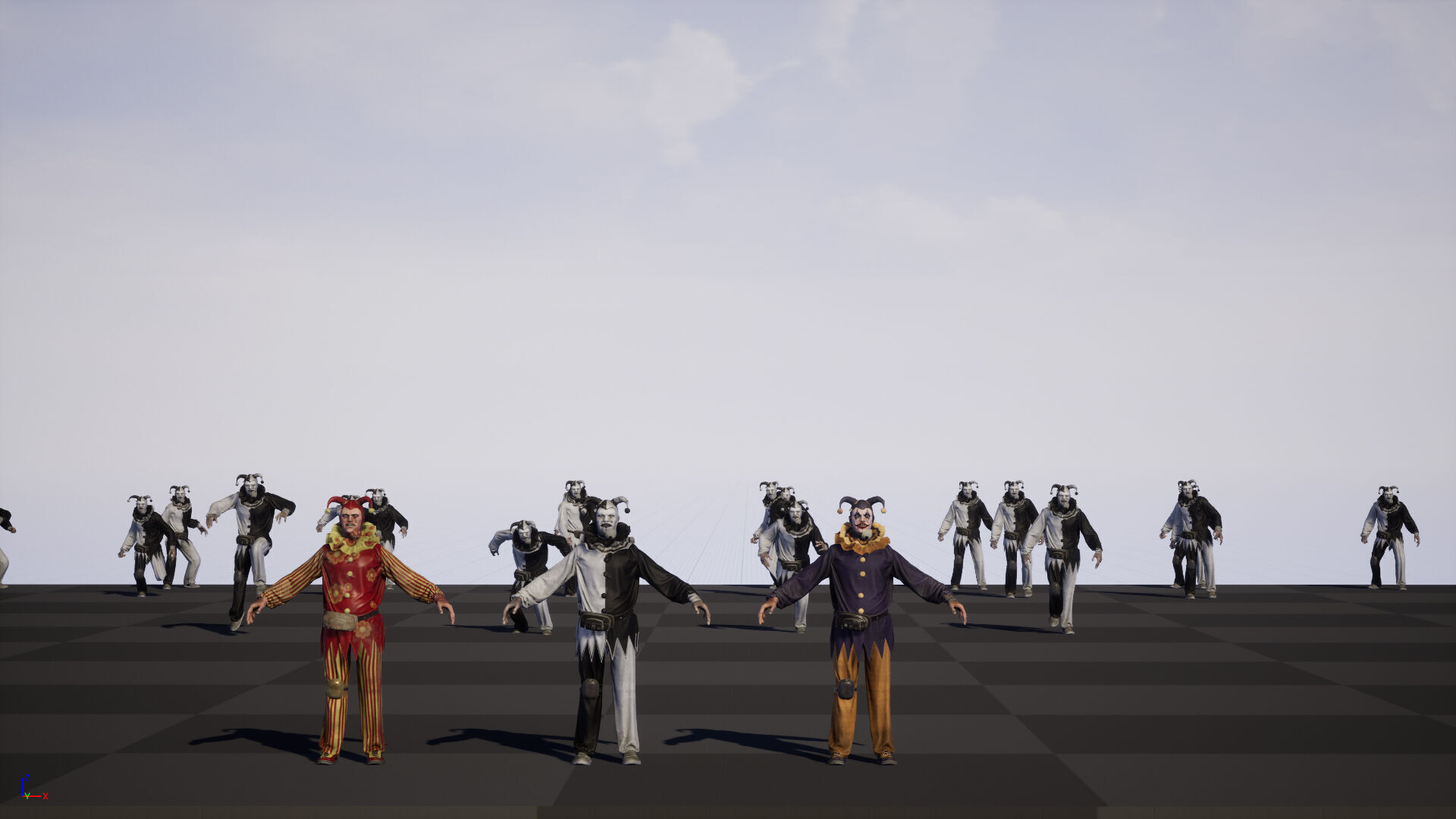 ClownManiac Low-poly 3D model_29