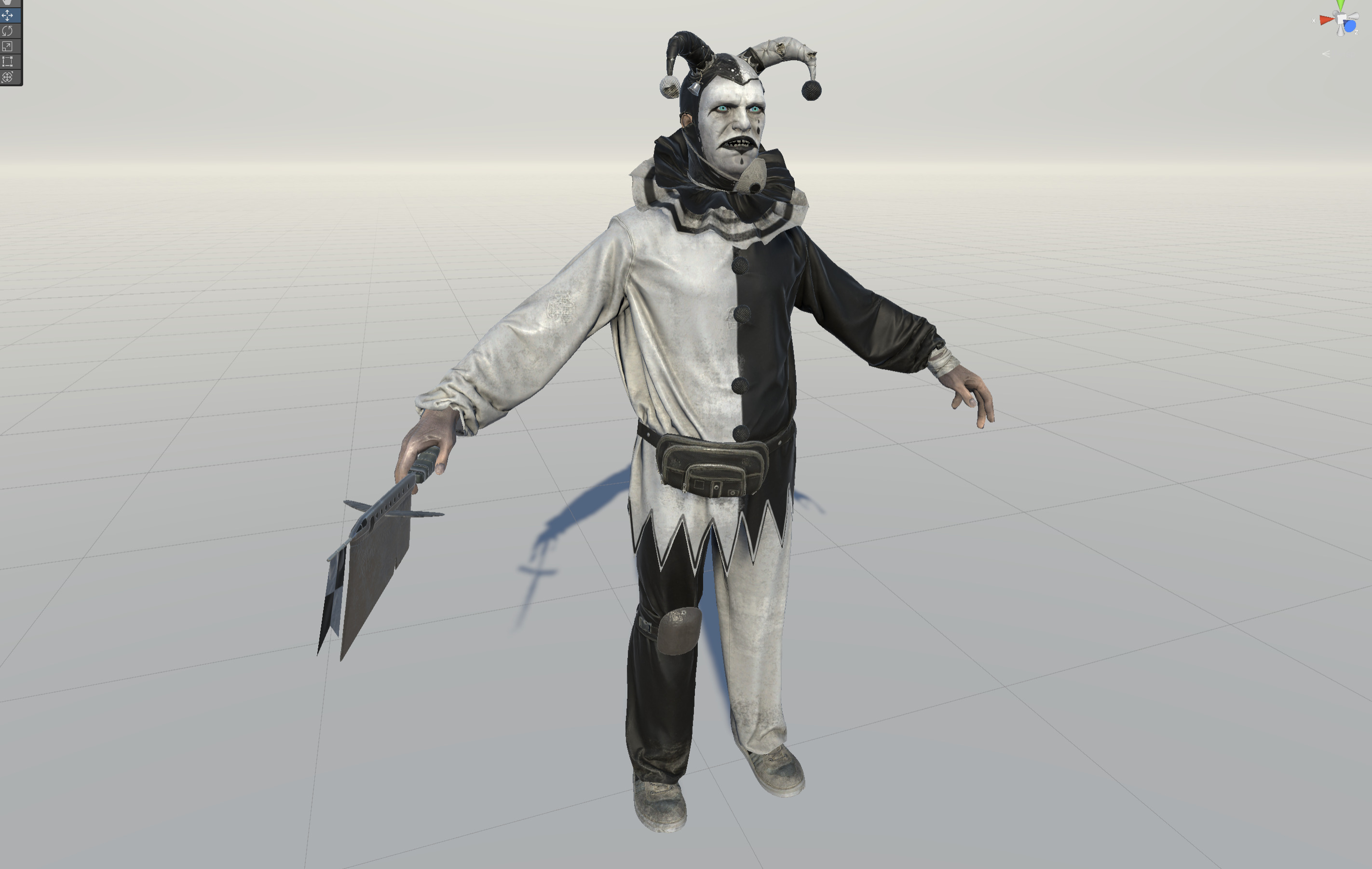 ClownManiac Low-poly 3D model_33