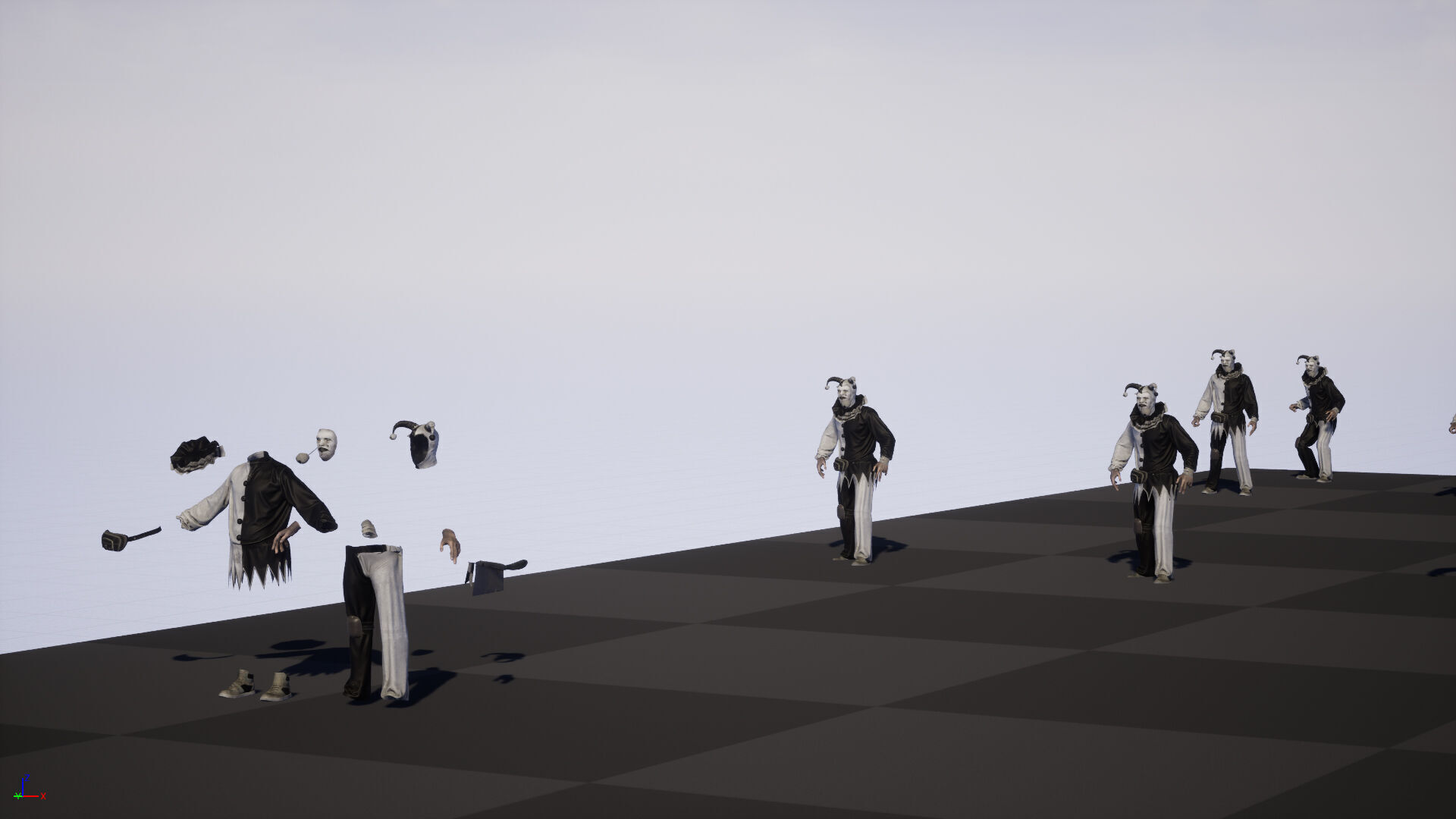 ClownManiac Low-poly 3D model_28