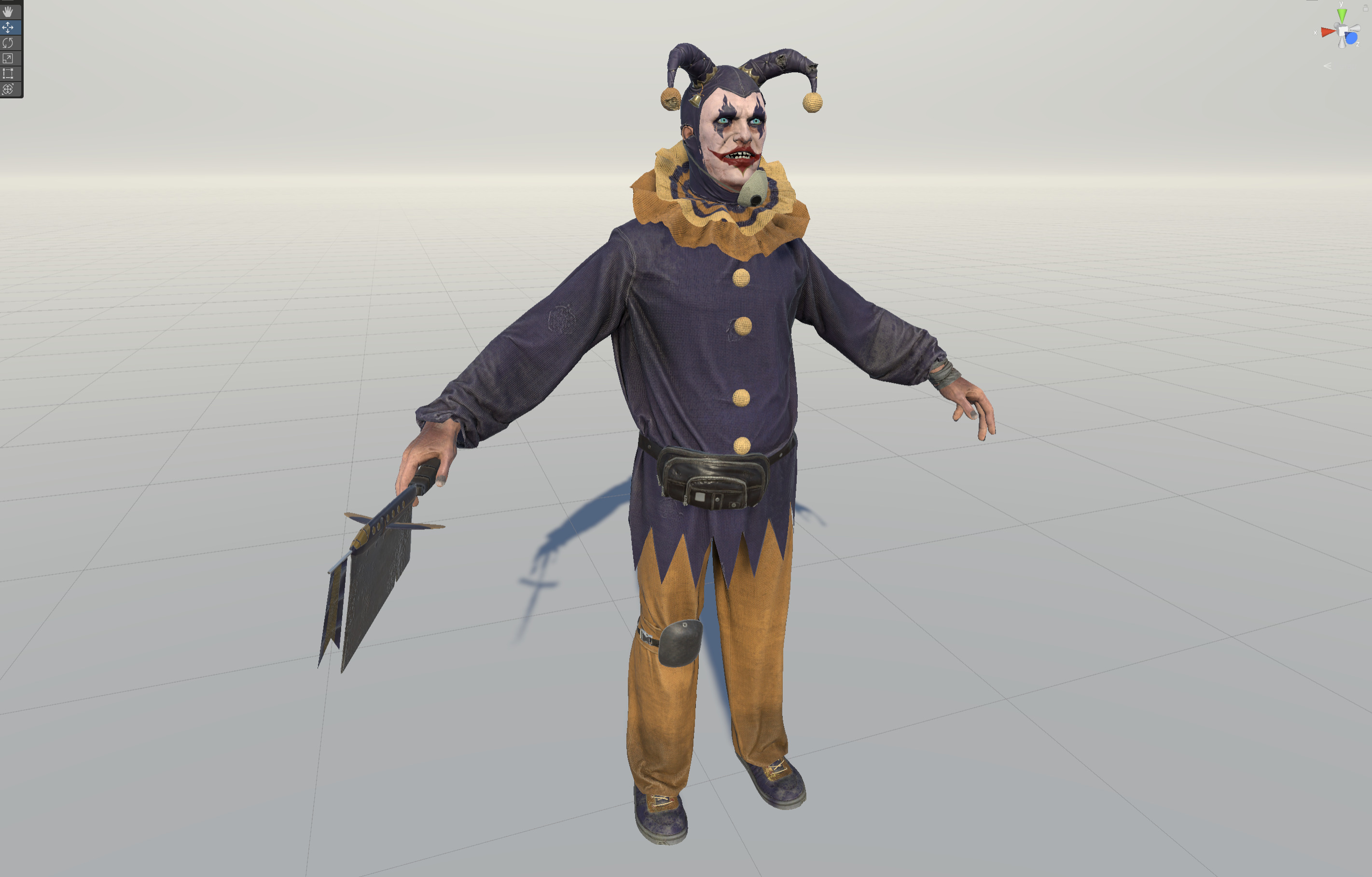ClownManiac Low-poly 3D model_34