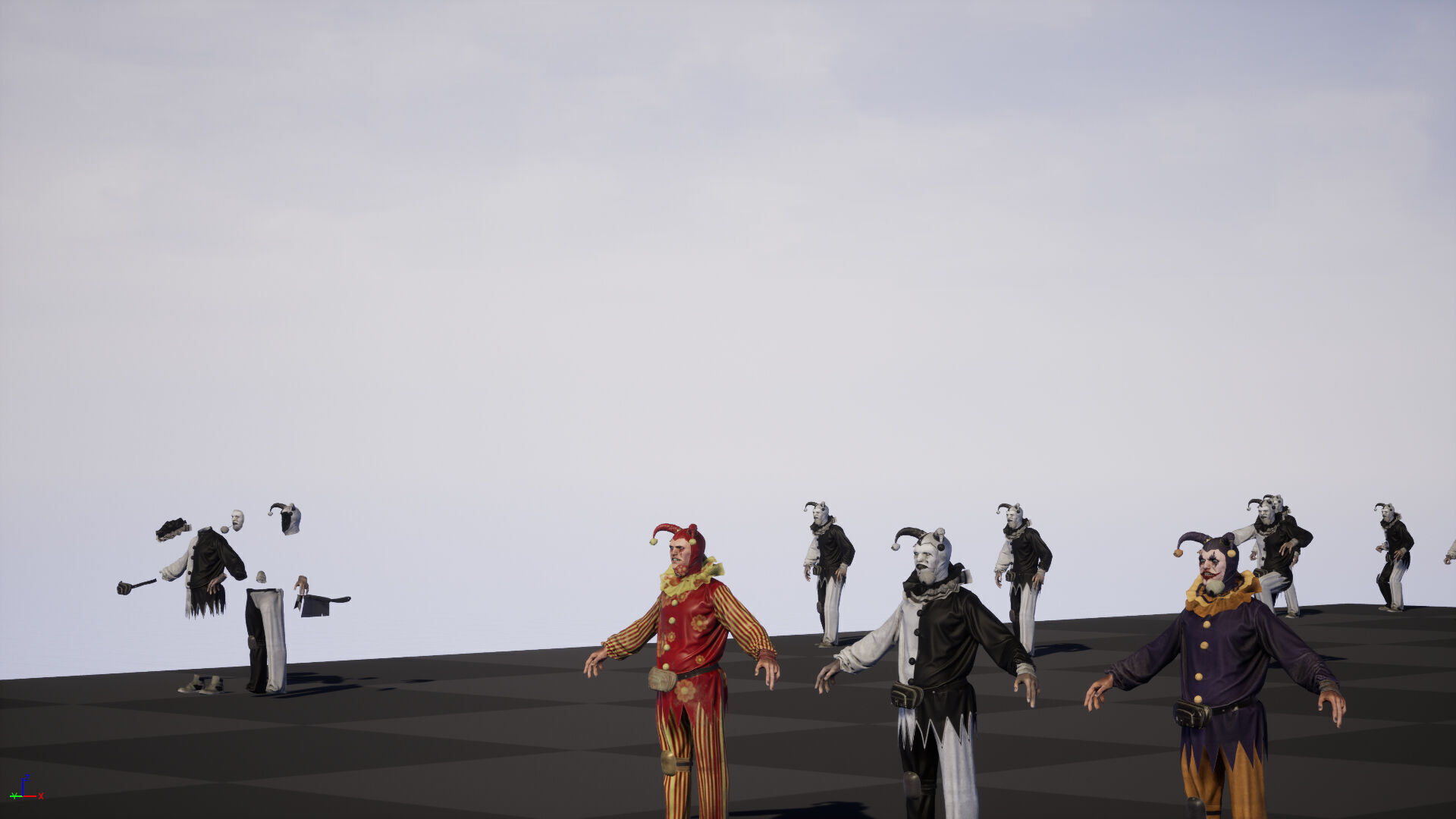 ClownManiac Low-poly 3D model_30