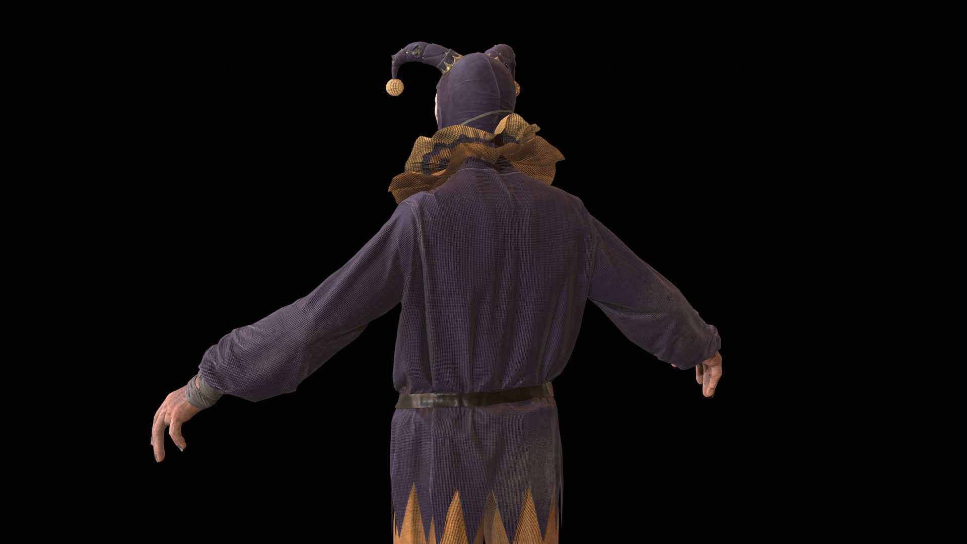 ClownManiac Low-poly 3D model_16