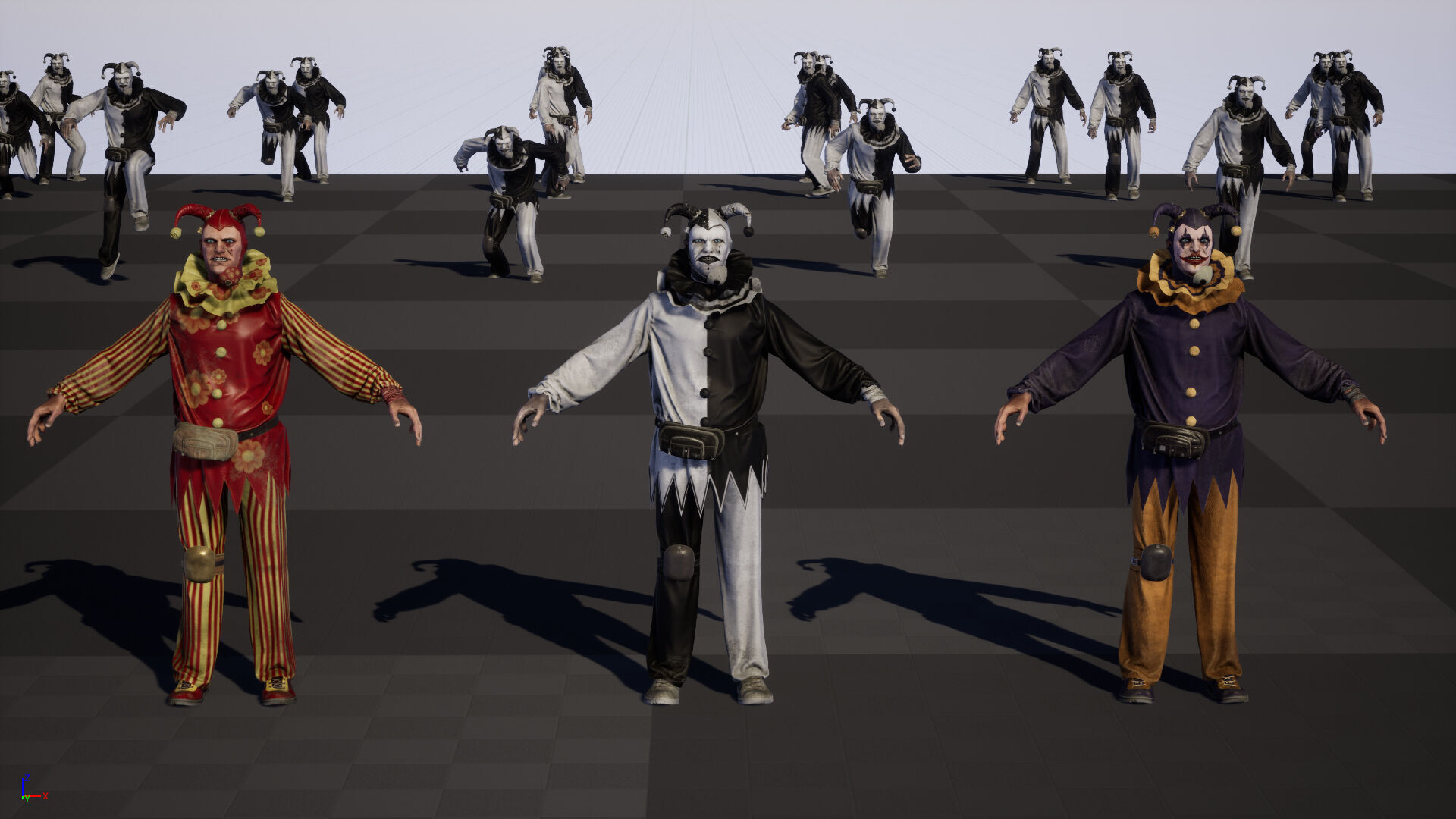 ClownManiac Low-poly 3D model_31