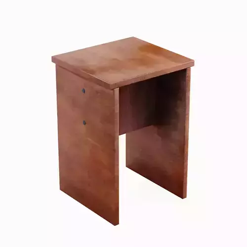 Wooden Stool 05