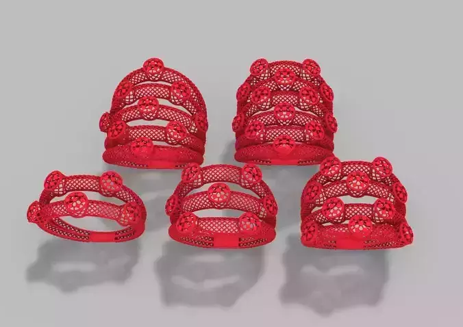 30 rings bueatiful light weight Fusion rings