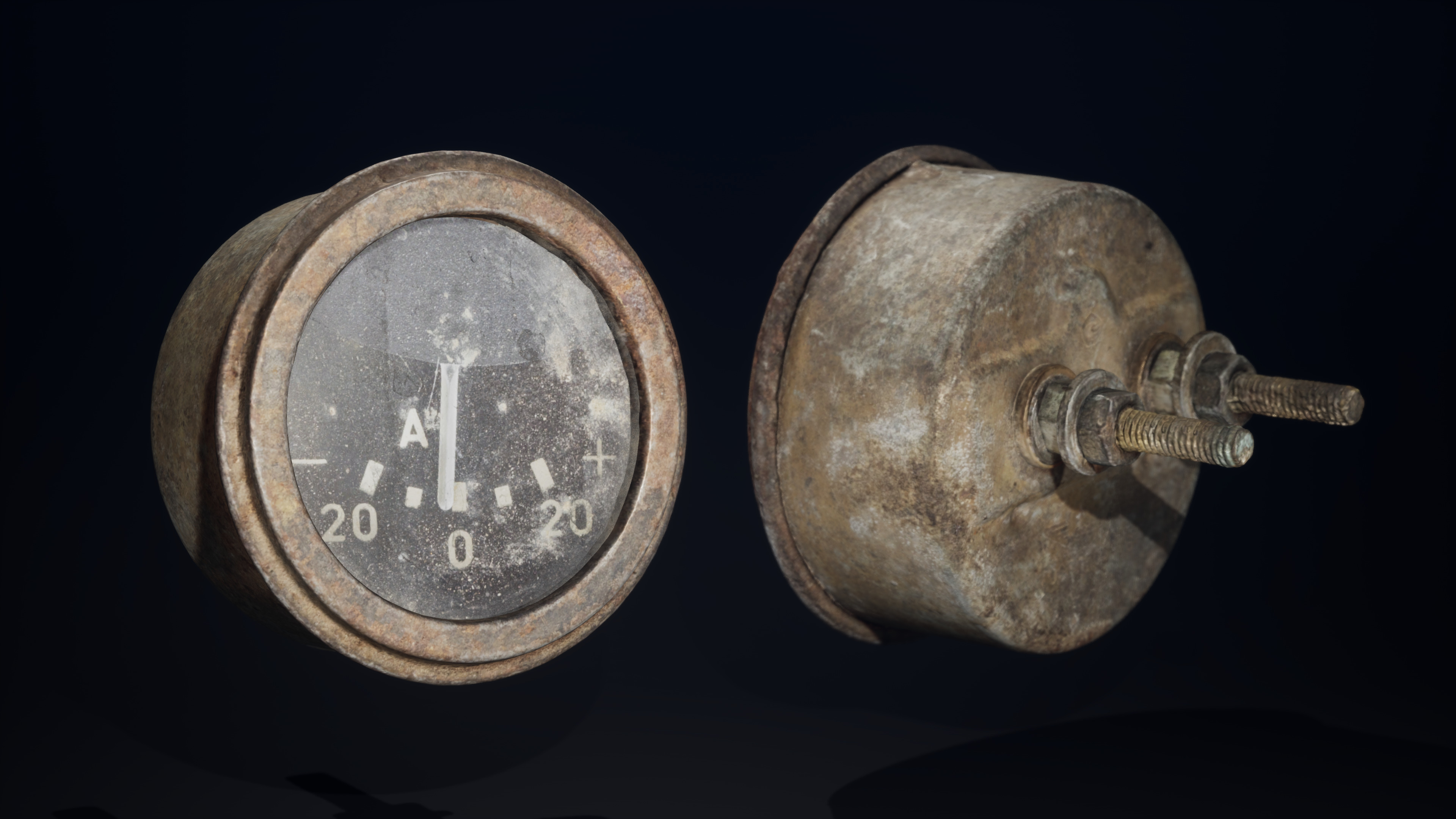 Pipes System Low-poly 3D model_8