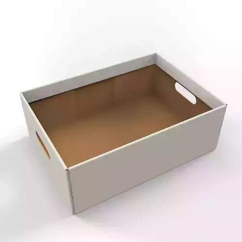 Cardboard Retail Display Tray for Product Packaging Merchandise Texture