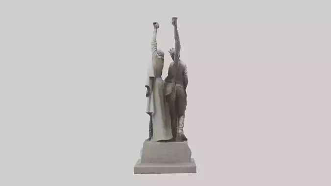 Revolutionaries of Hope statue model