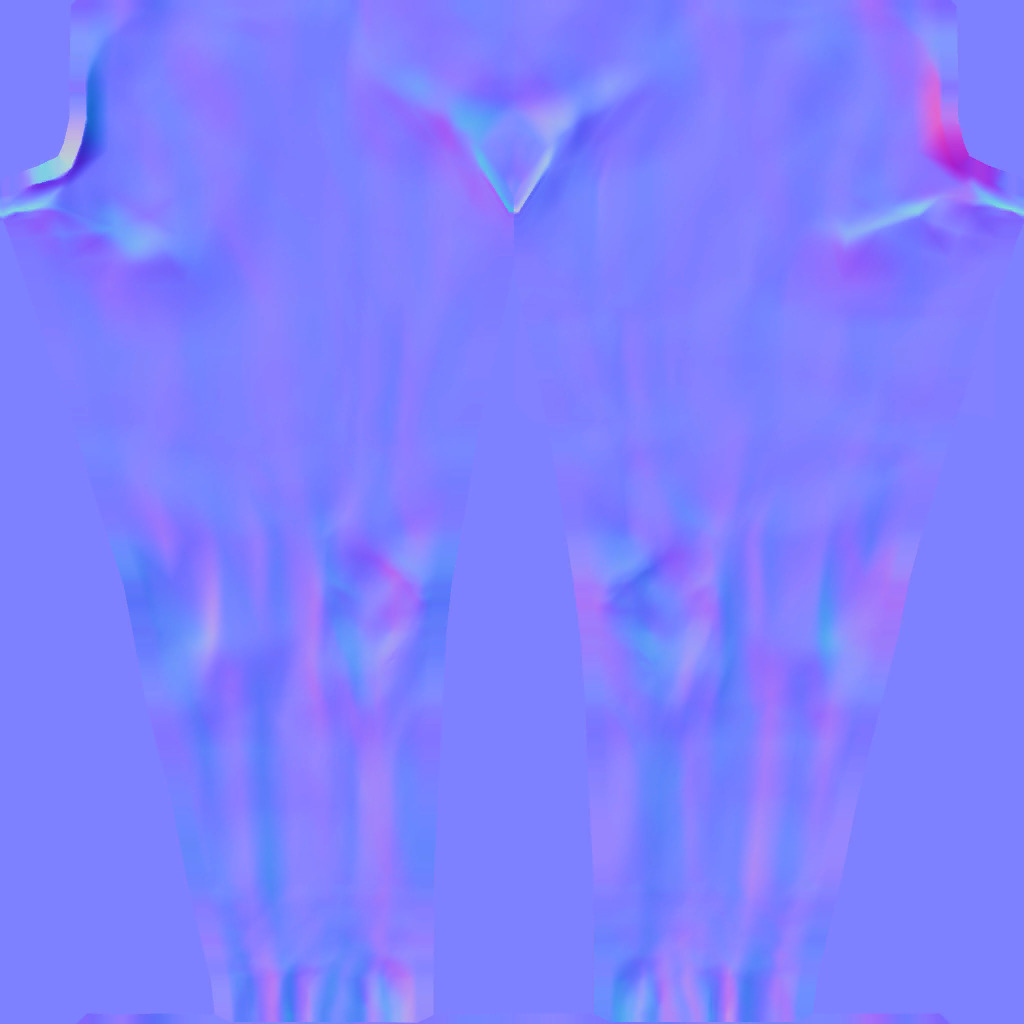 FOX GIRL 3D MODEL Low-poly 3D model_20