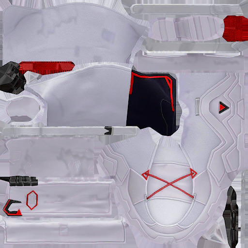 FOX GIRL 3D MODEL Low-poly 3D model_24