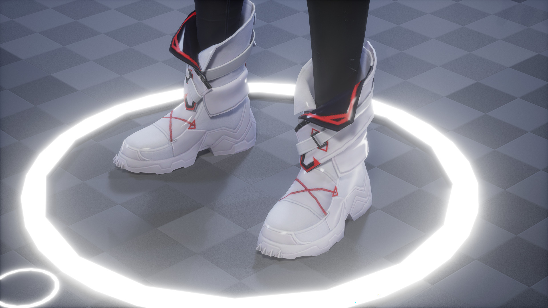 FOX GIRL 3D MODEL Low-poly 3D model_10