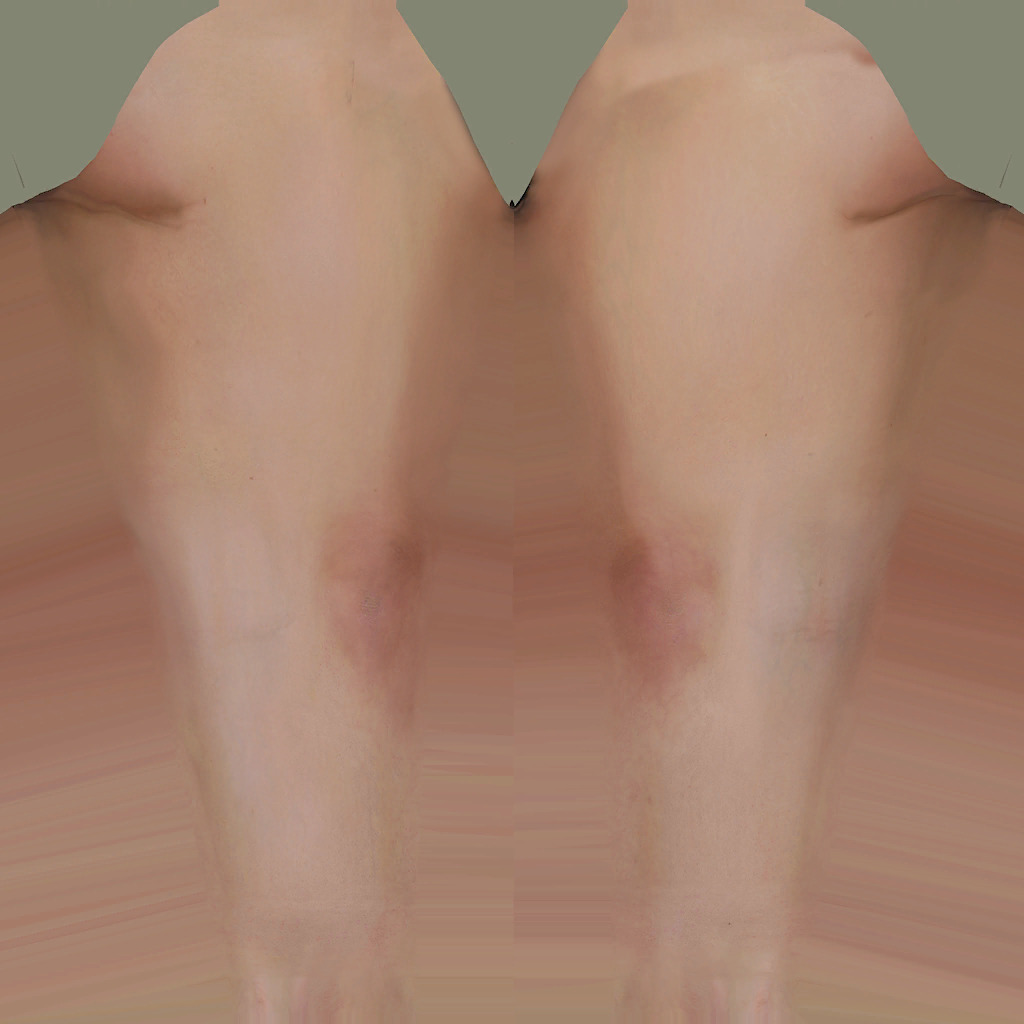 FOX GIRL 3D MODEL Low-poly 3D model_23