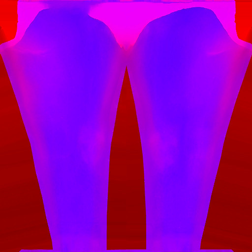 FOX GIRL 3D MODEL Low-poly 3D model_22