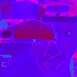 FOX GIRL 3D MODEL Low-poly 3D model_18