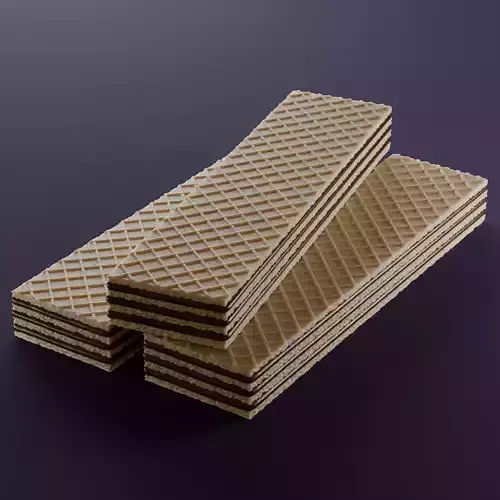 Realistic 3D Wafer Model for CG Rendering