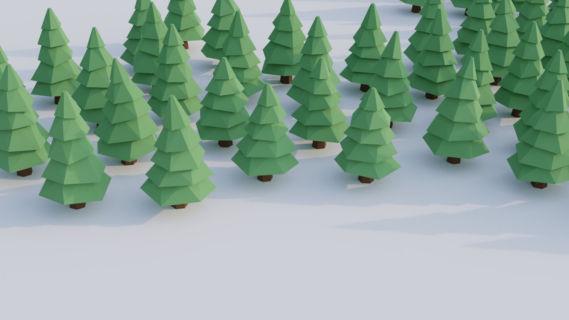 Low Poly Stylized Tree Pack 2 Low-poly 3D model_8