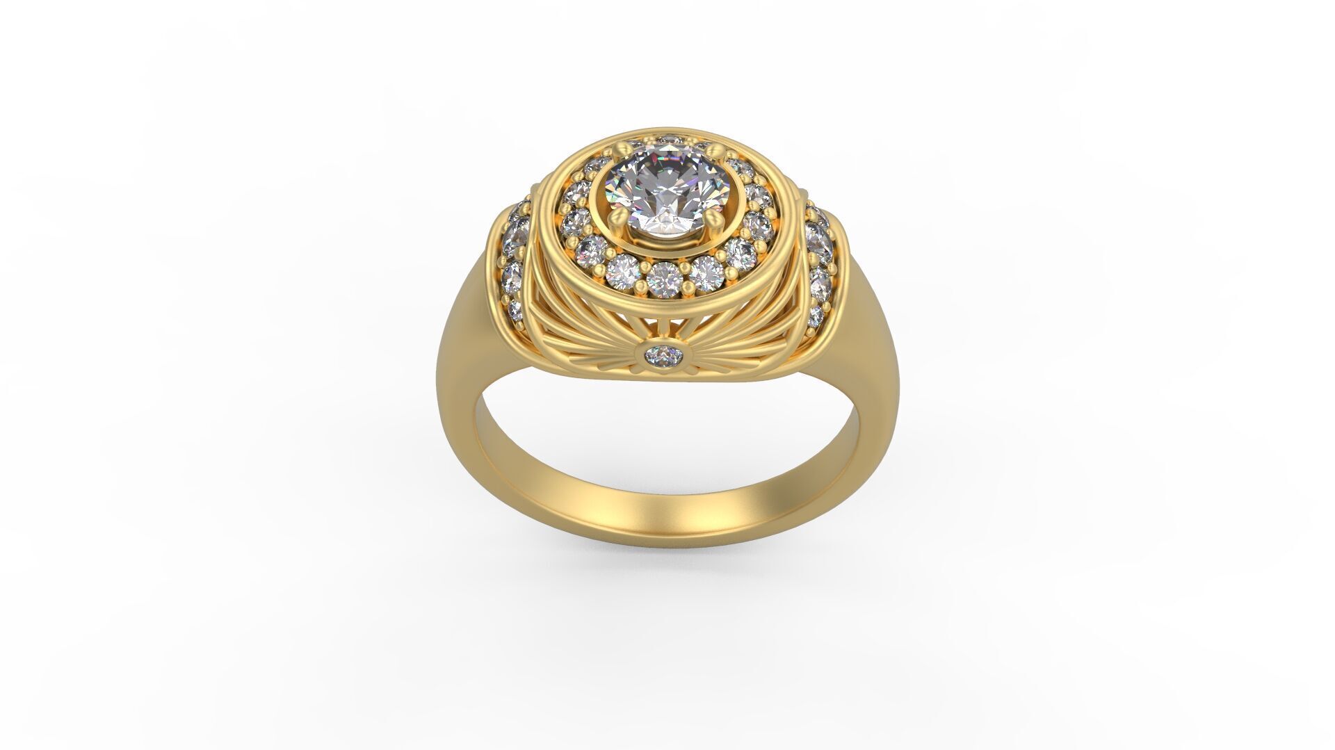 Women Solitaire 4363 3D print model_3