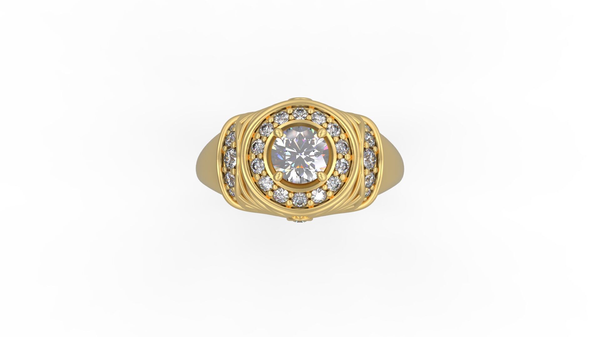 Women Solitaire 4363 3D print model_4