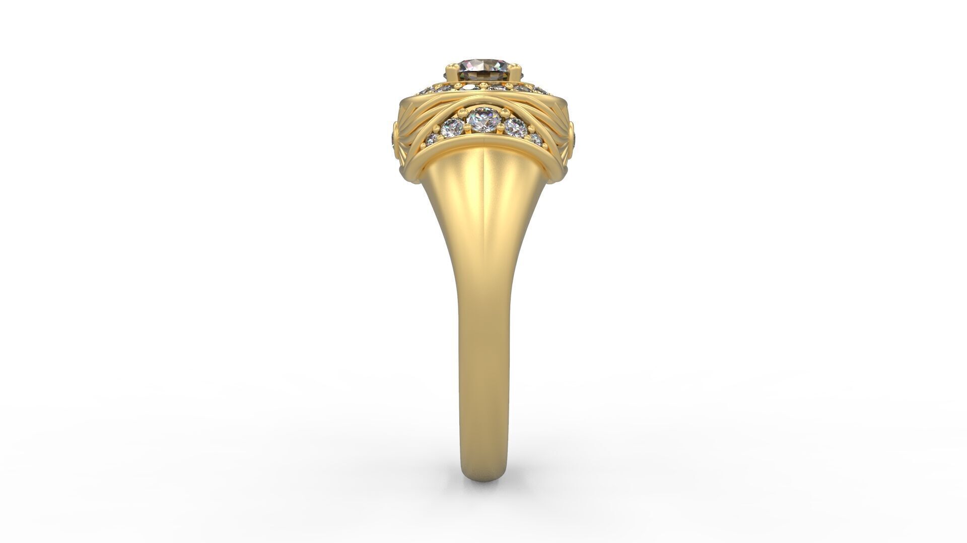 Women Solitaire 4363 3D print model_2