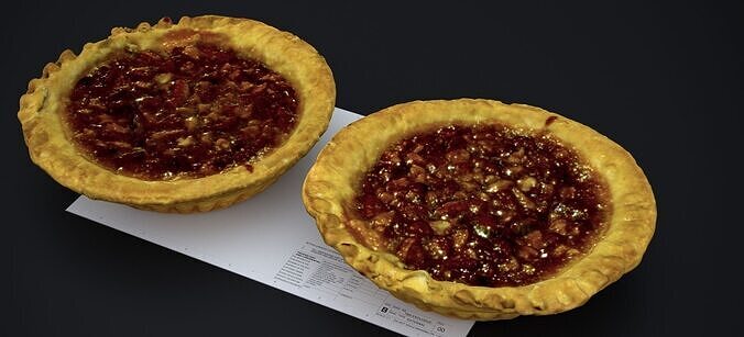 PECAN PIE 2024 3D model 3