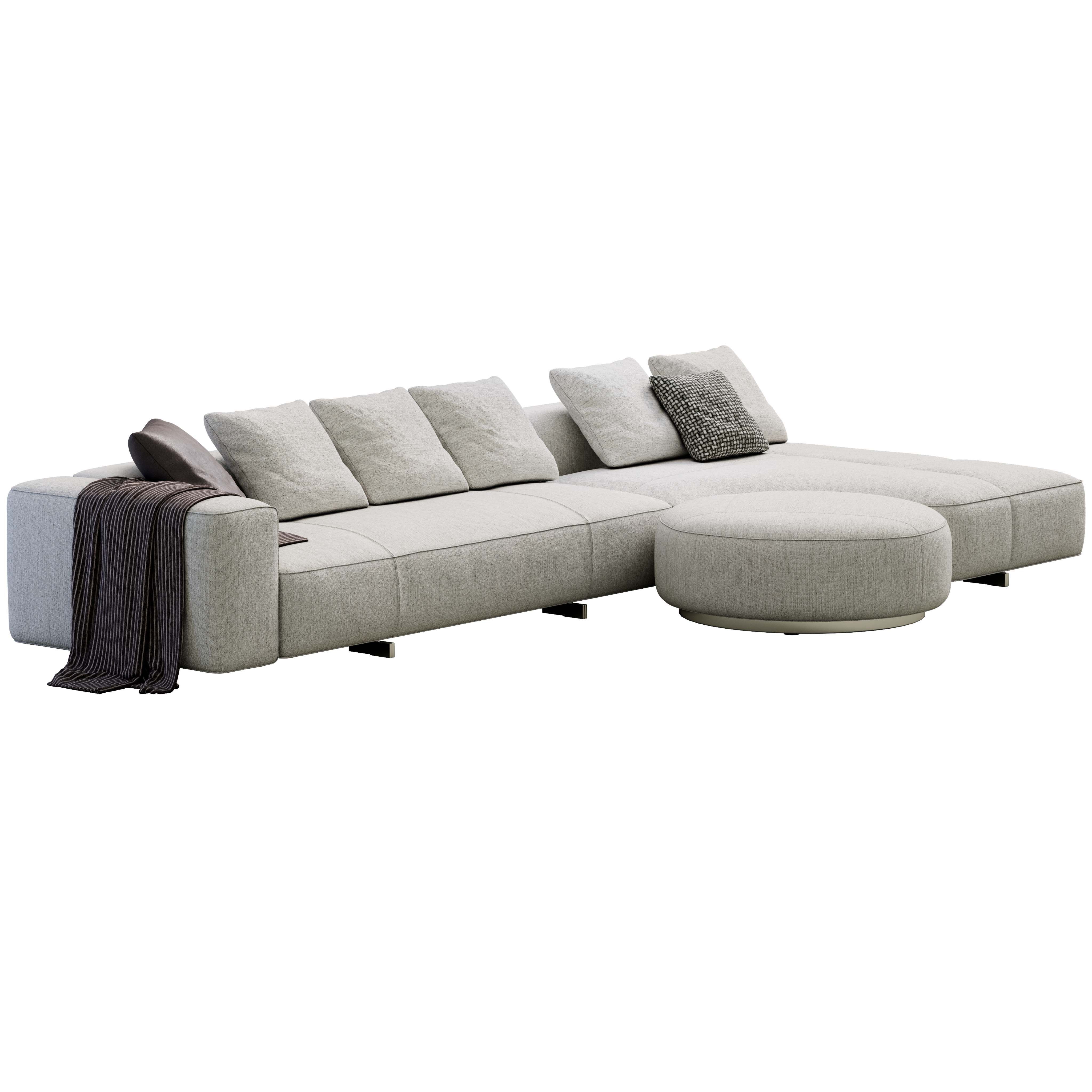 Yves Round  3D model_1