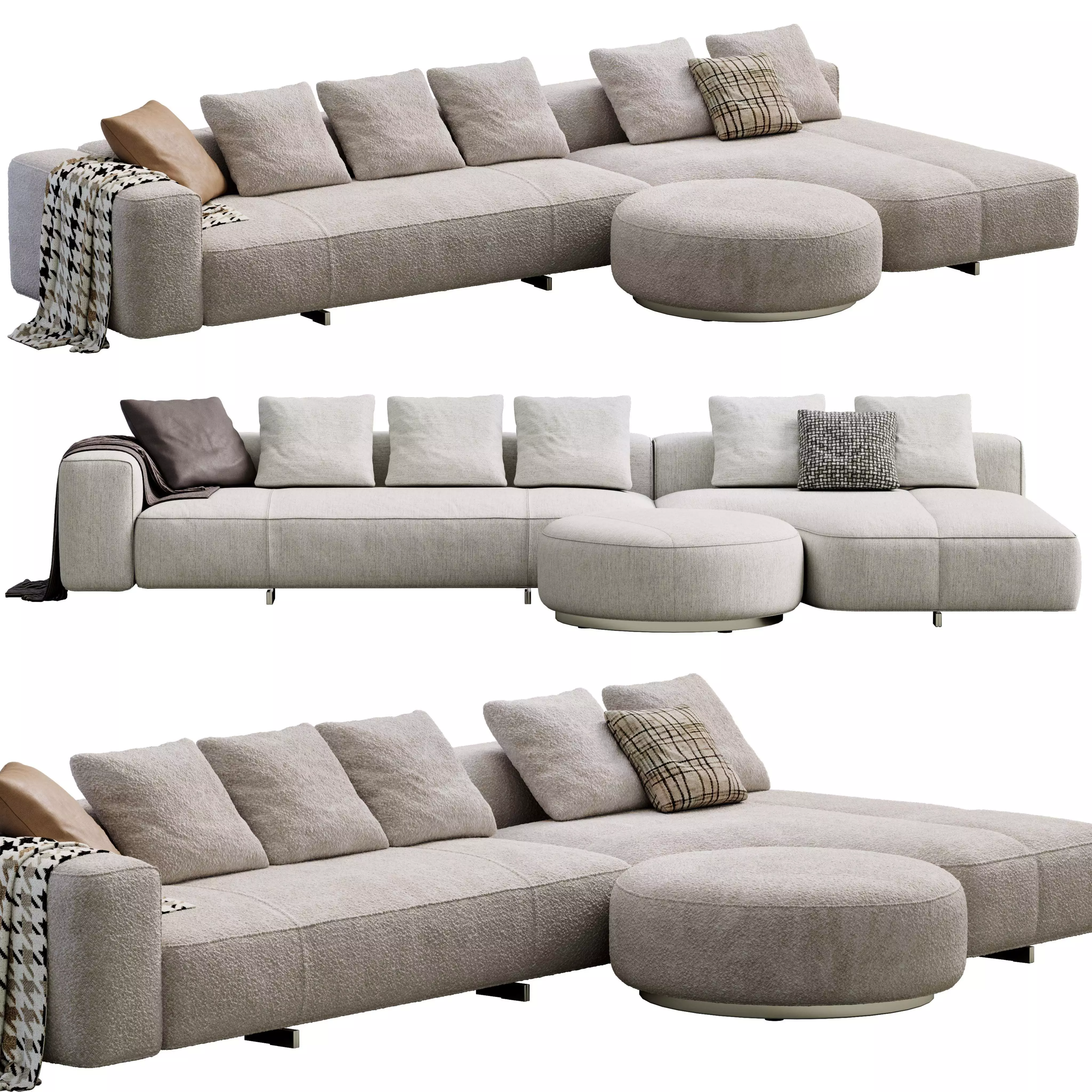 Yves Round  3D model_0