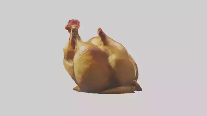 Roasted chicken model