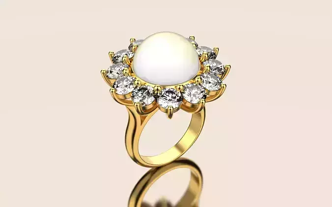 Pearl ring 280225