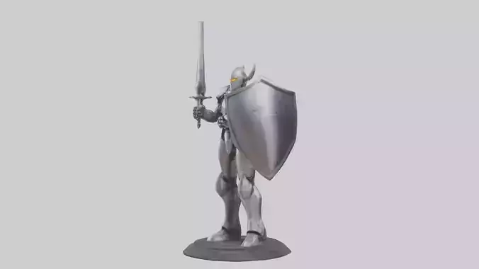 RoboKnight statue model
