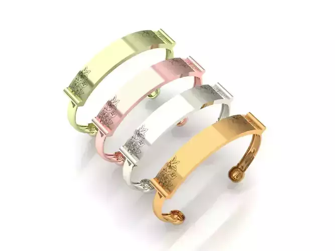 Bracelet suitable for engraving