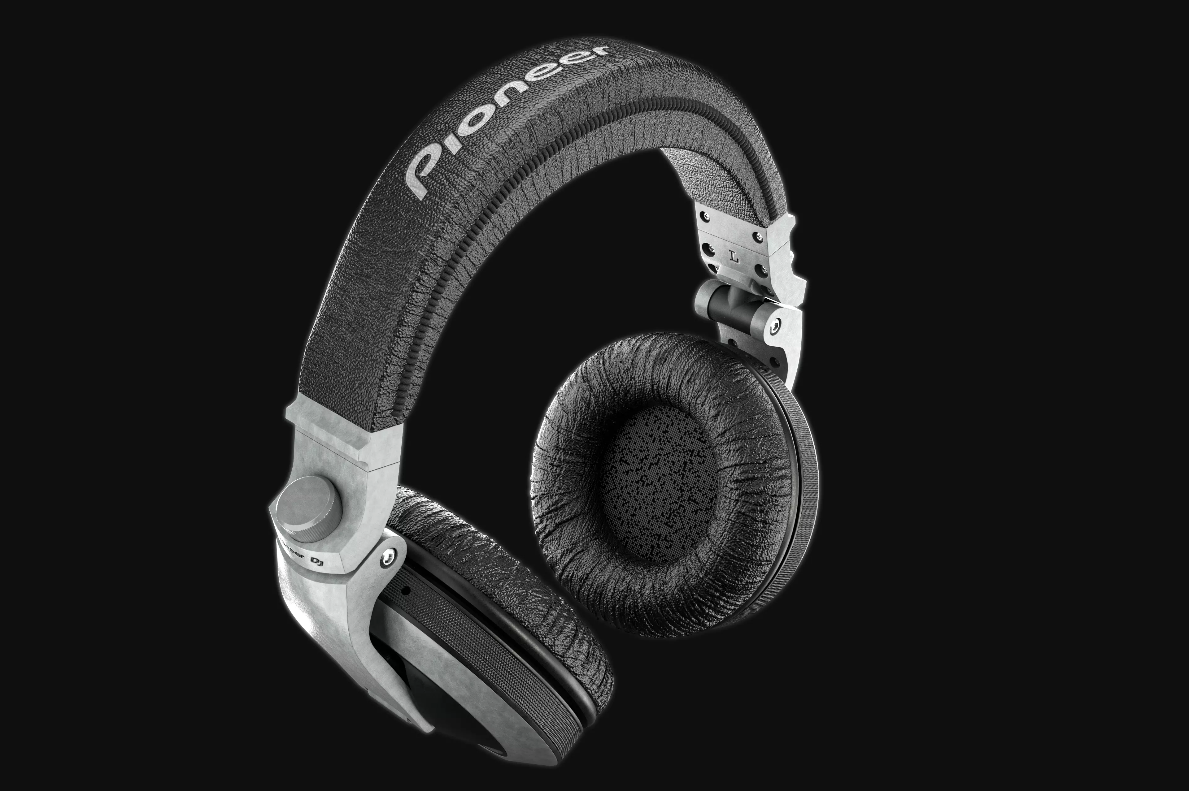 headphone pioneer dj Free 3D model_0